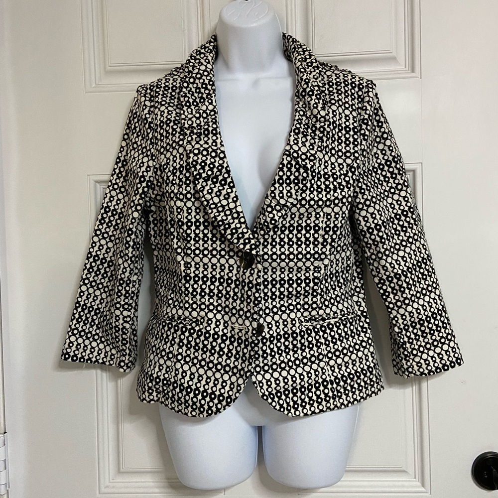 Cabi Geometric Blazer Jacket - image 1